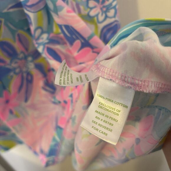Lilly Pulitzer Small Margot Halter Floral Swing Dress Pink Coastal Resort Preppy - Picture 2 of 11